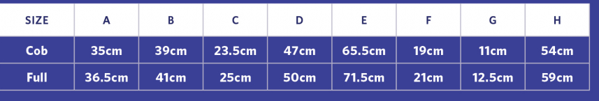 Collegiate Comfitec Opulux Padded Dressage Bridle 24  Size Chart